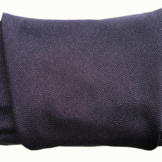 正絹縮緬友禅風呂敷 鮫小紋 青 ちりめん シルク 包んだ写真 ②