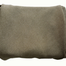 正絹縮緬友禅風呂敷 鮫小紋 抹茶 ちりめん シルク 包んだ写真 ③